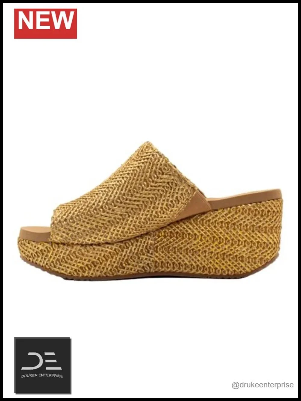 Womens Canteen Wedge Sandals Slide Comfort EVA Insole 2.75 Heel